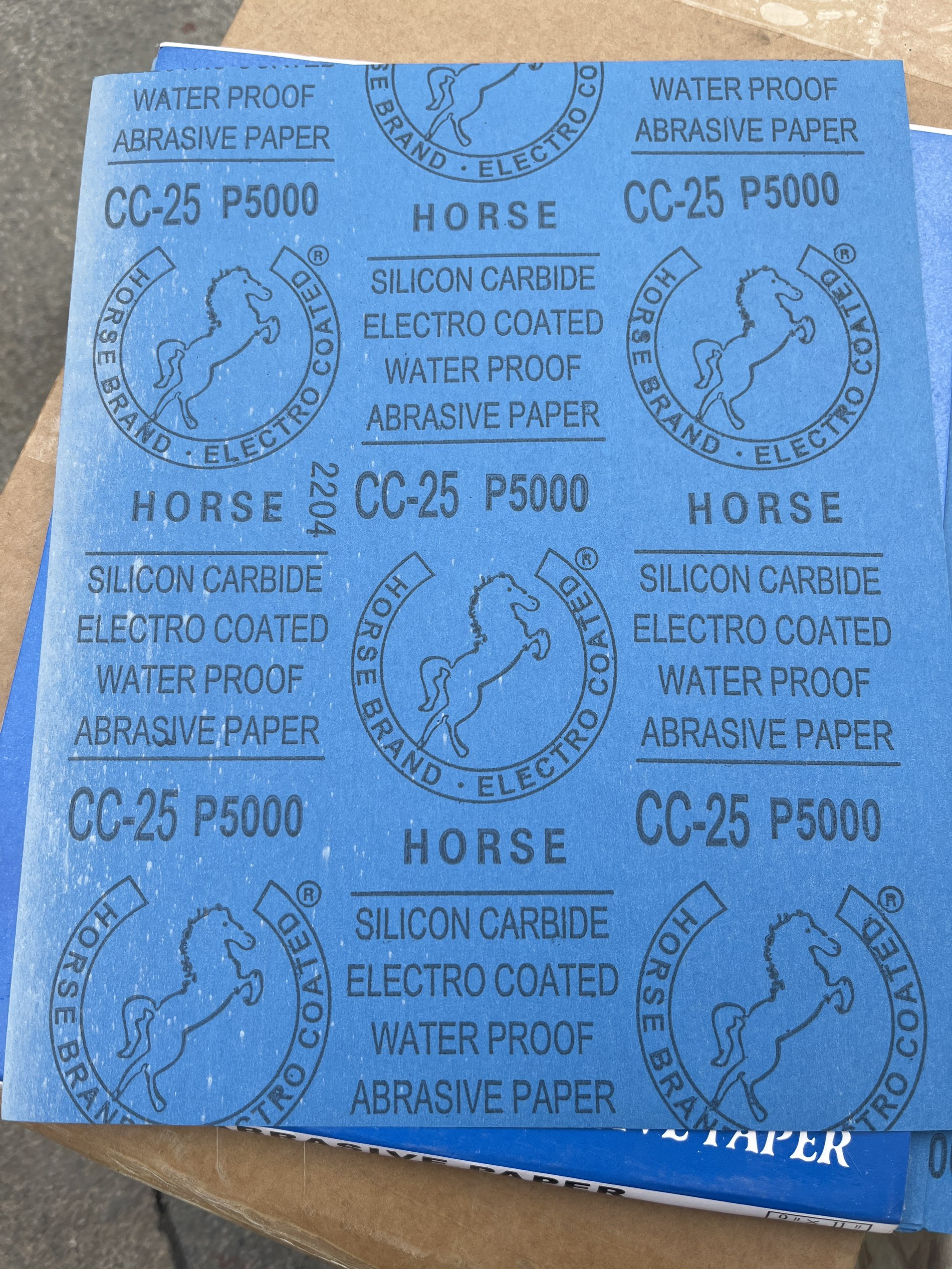 Sandpaper Sheet 