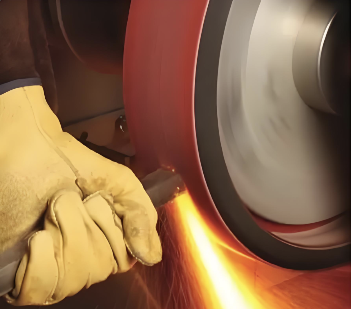 What kind of sanding belt is best for metal​？
