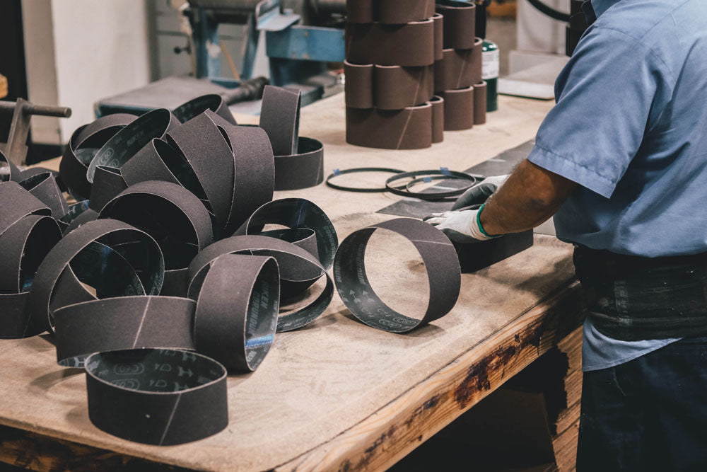 How Do I Use a Sanding Belt Splicing Tape to Make an Abrasive Belt Joint?