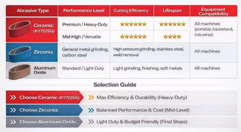 Ceramic Sanding Belt 